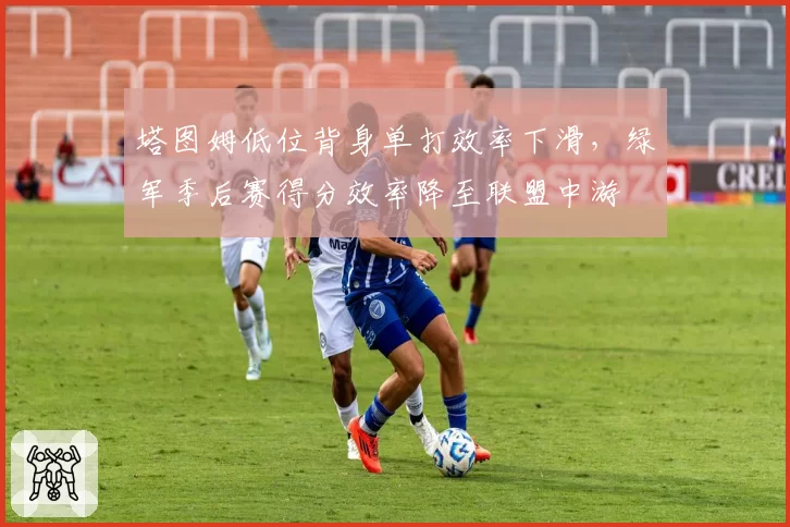 塔图姆低位背身单打效率下滑，绿军季后赛得分效率降至联盟中游